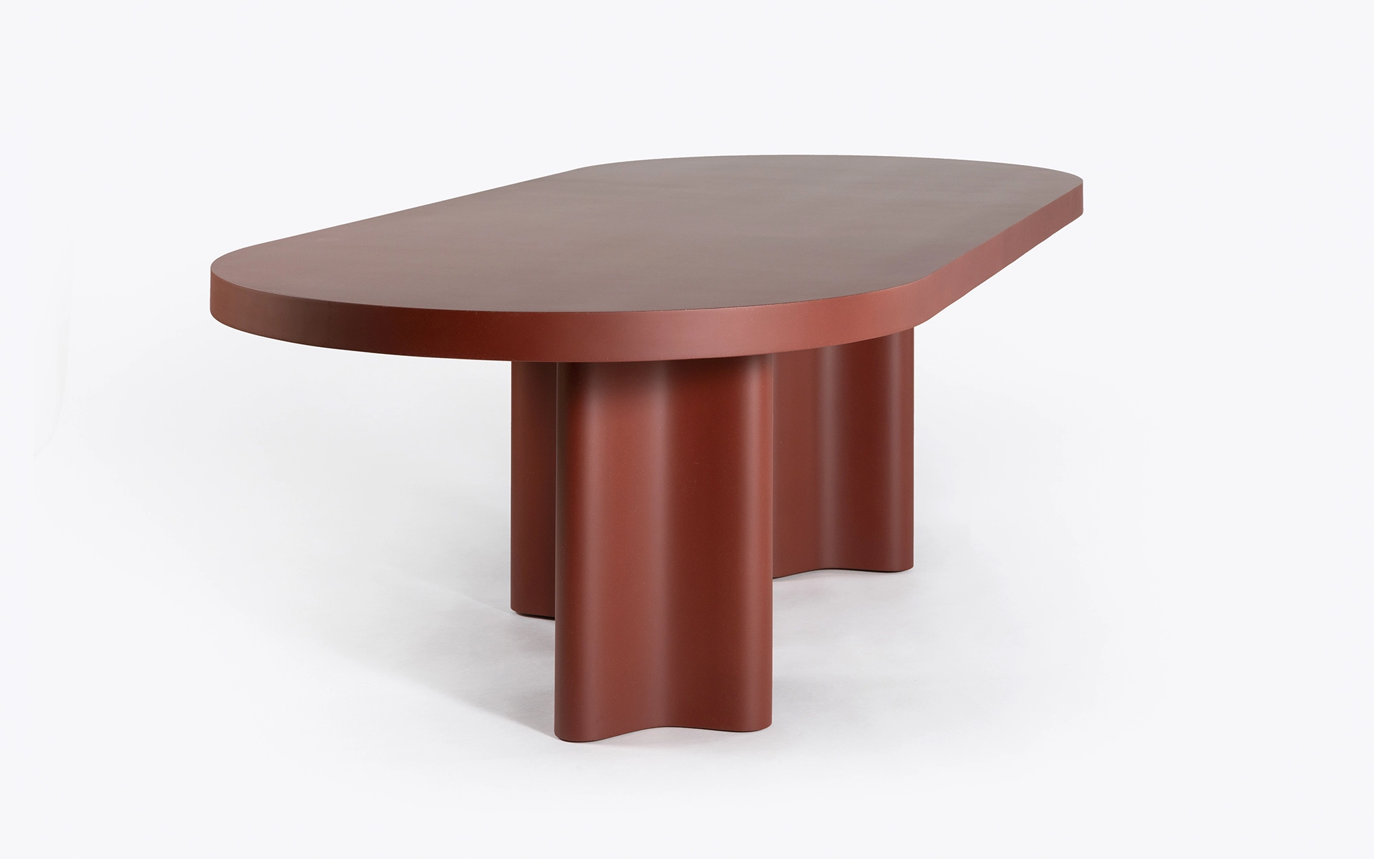 Azo oval table - François Bauchet - Table - Galerie kreo