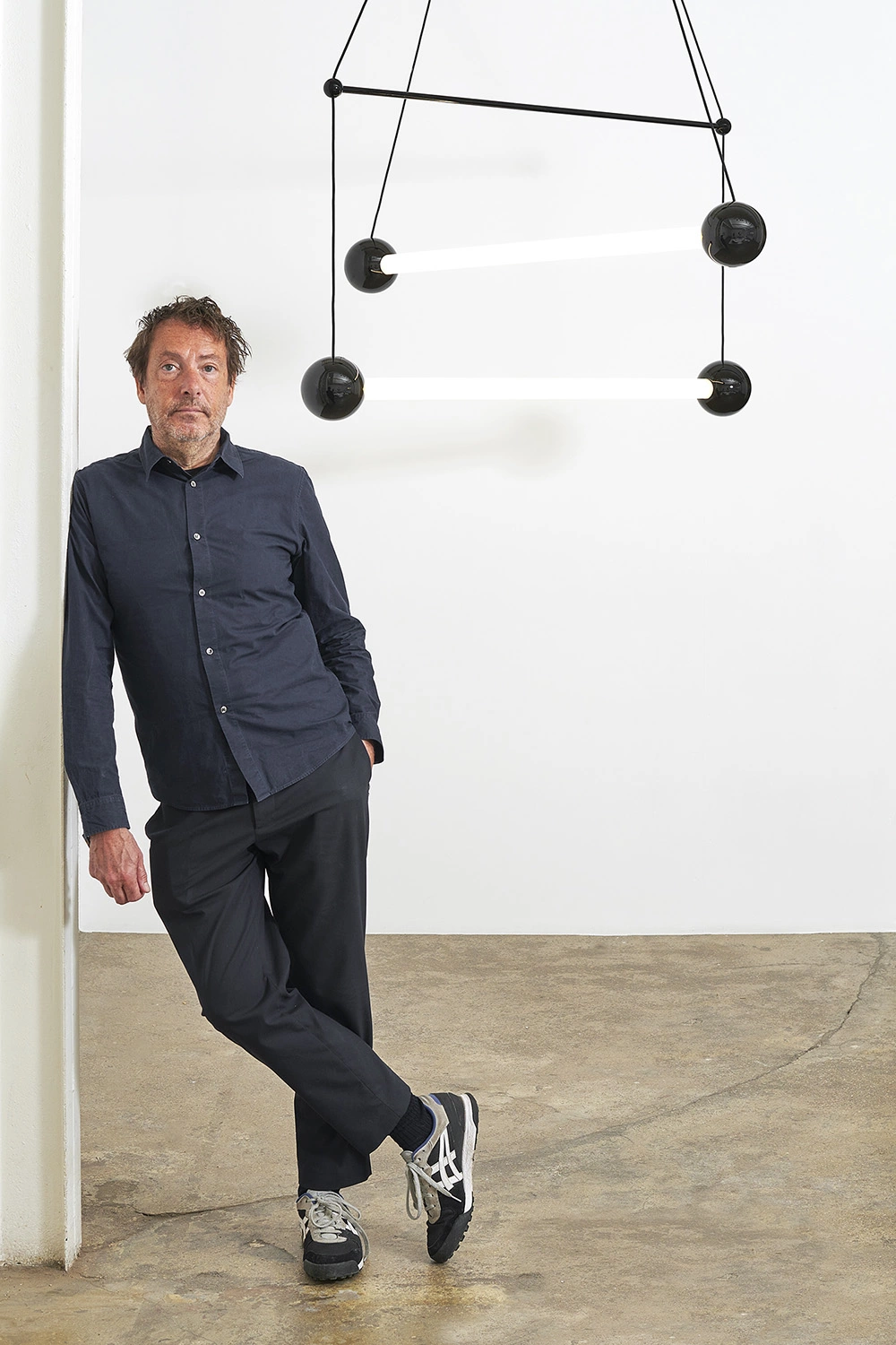 Trapeze 2 Ceiling light - Pierre Charpin - Pendant light - Galerie kreo