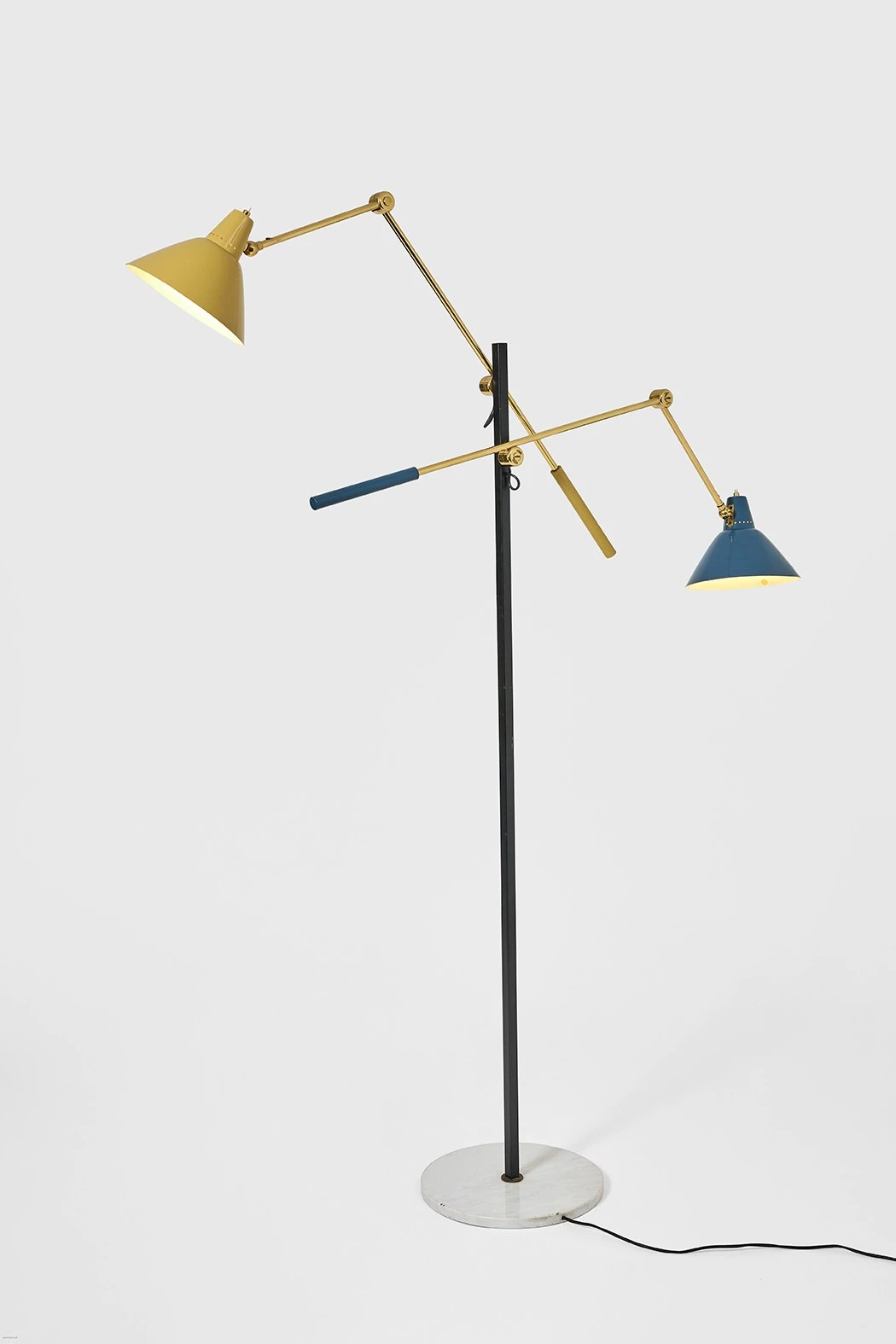 Floor light (blue & yellow) - Anonymous - Floor light - Galerie kreo