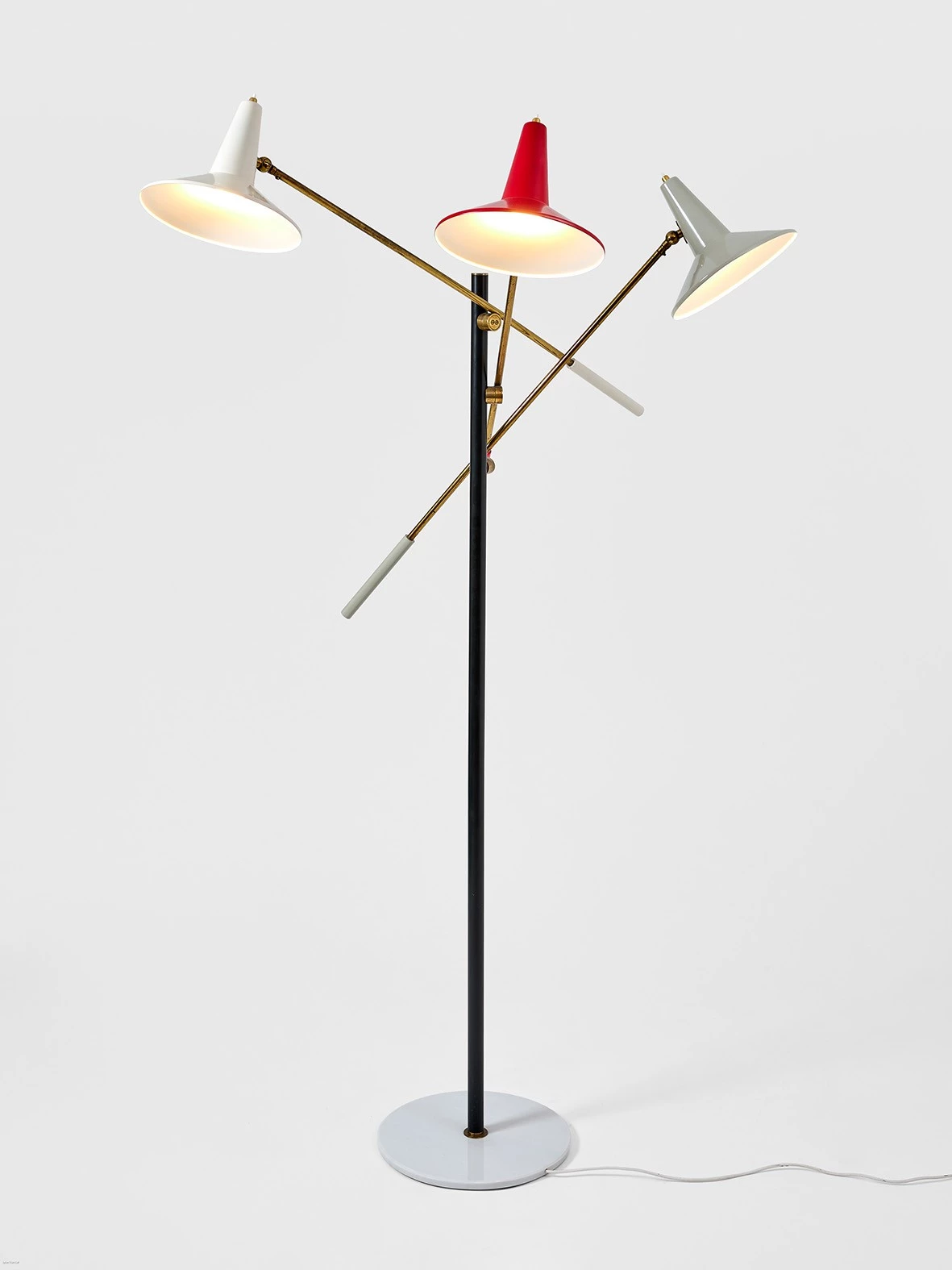 Floor light (red & white) - Anonymous - Floor light - Galerie kreo