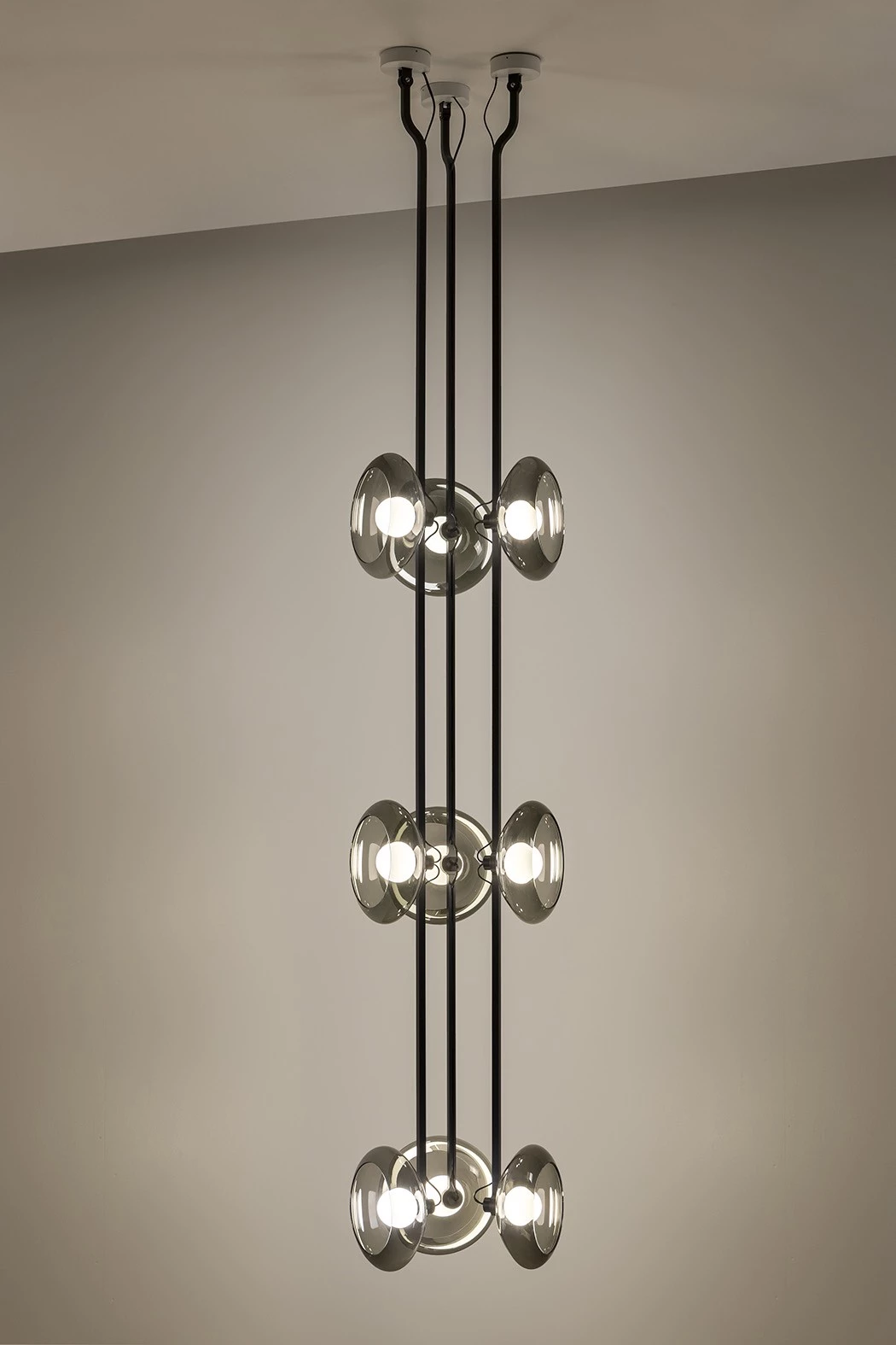 Clair-obscur MULTIPLE SMOKE - Ronan Bouroullec - Ceiling light - Galerie kreo