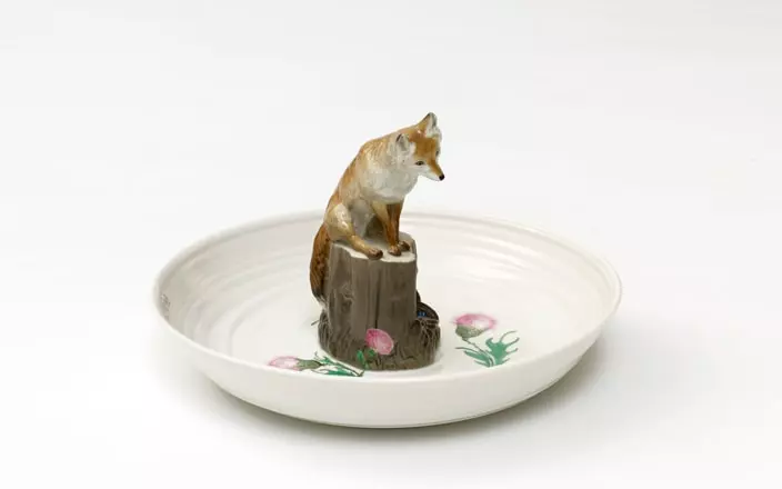 Plate with fox - Hella Jongerius - Object - Galerie kreo