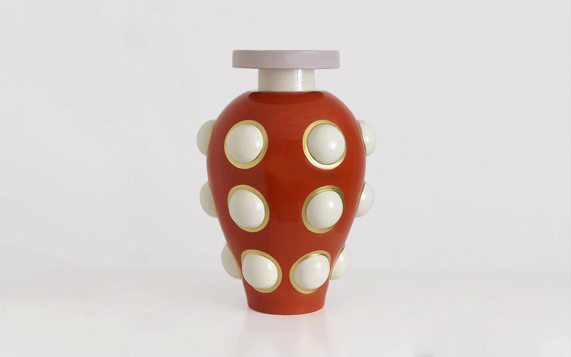 Cabochon Vase Ancient Greece - Olivier Gagnère - Mirror - Galerie kreo