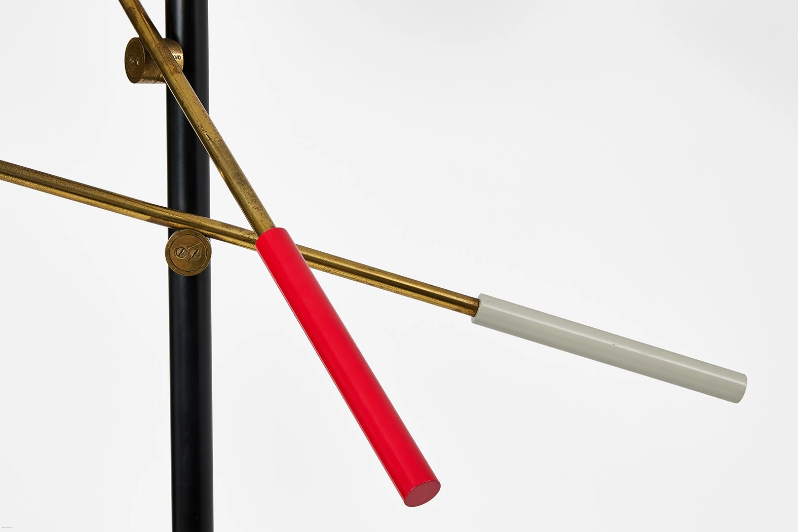 Floor light (red & white) - Anonymous - Floor light - Galerie kreo