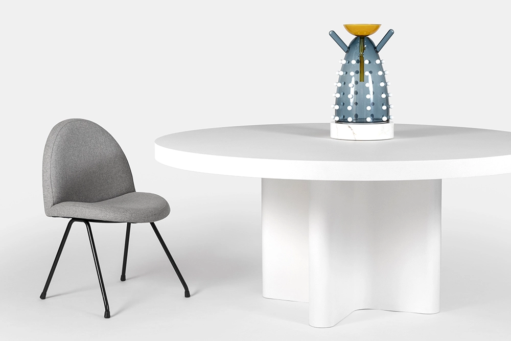 Azo-X round table  - François Bauchet - Table - Galerie kreo