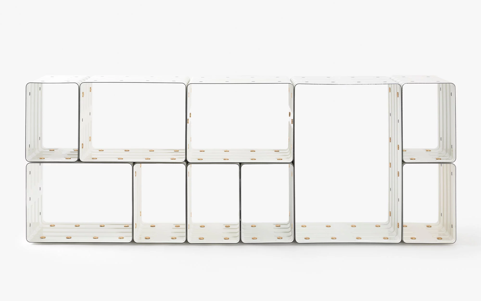 Quobus 1,3,6 monochromatic - Marc Newson - Console - Galerie kreo