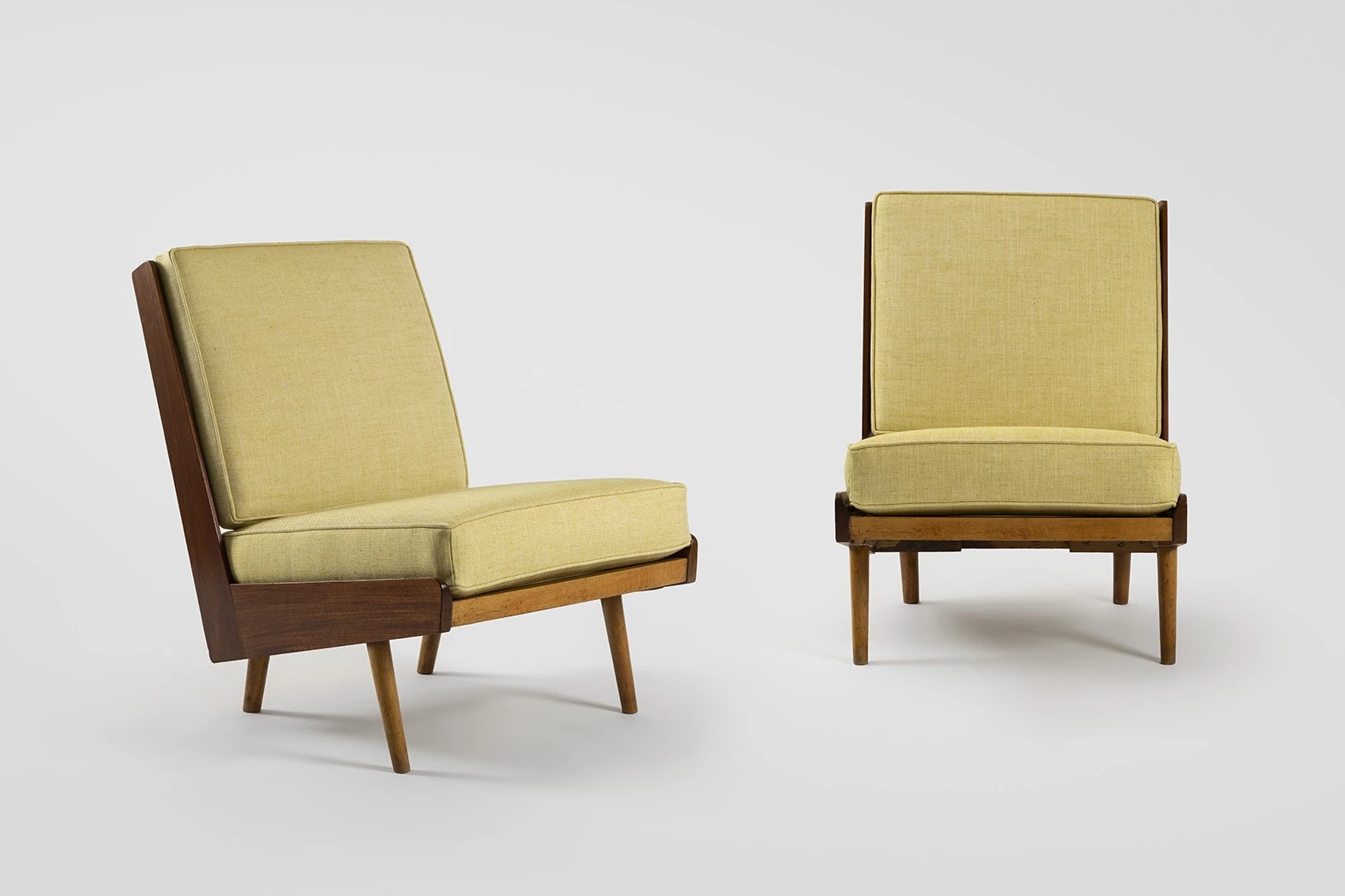 Slat Chair (2) (yellow) - Robin Day - Seating - Galerie kreo