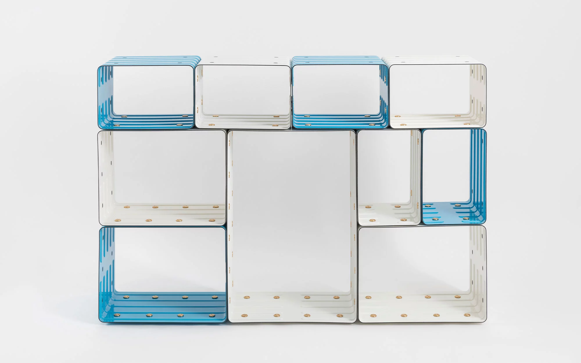 Quobus 1,3,6 two-colored - Marc Newson - Storage - Galerie kreo