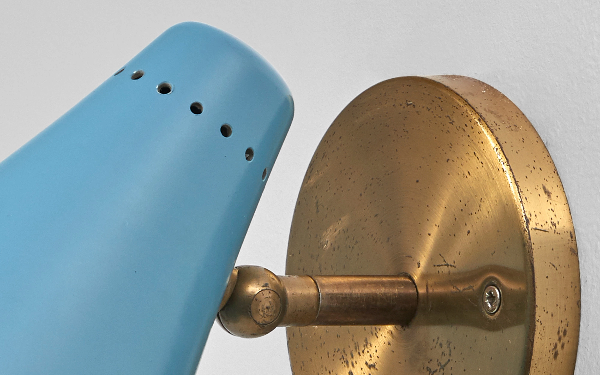 16c (blue) - Gino Sarfatti - Wall light - Galerie kreo