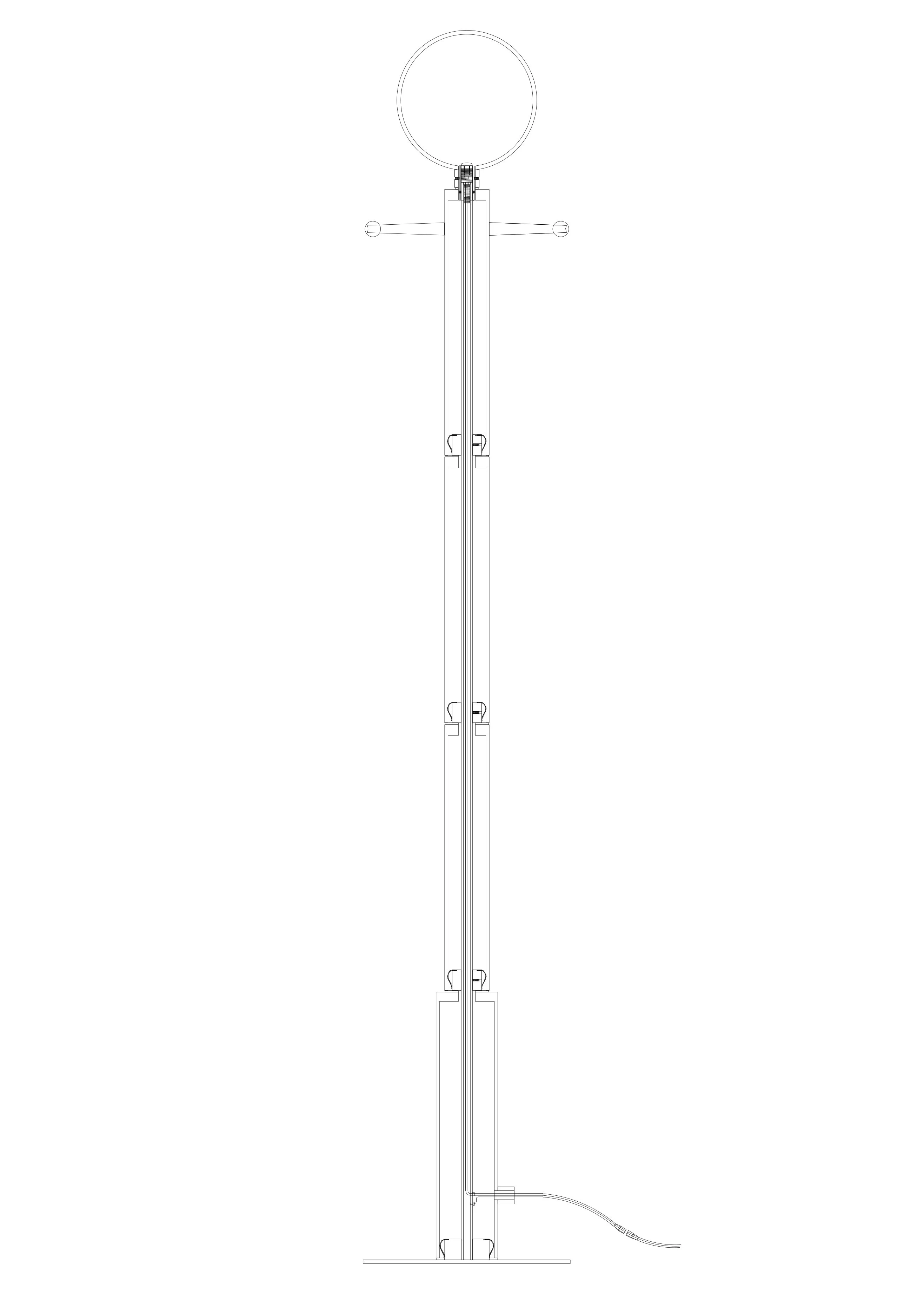 Lamppost 01 - JAM - Floor light - Galerie kreo
