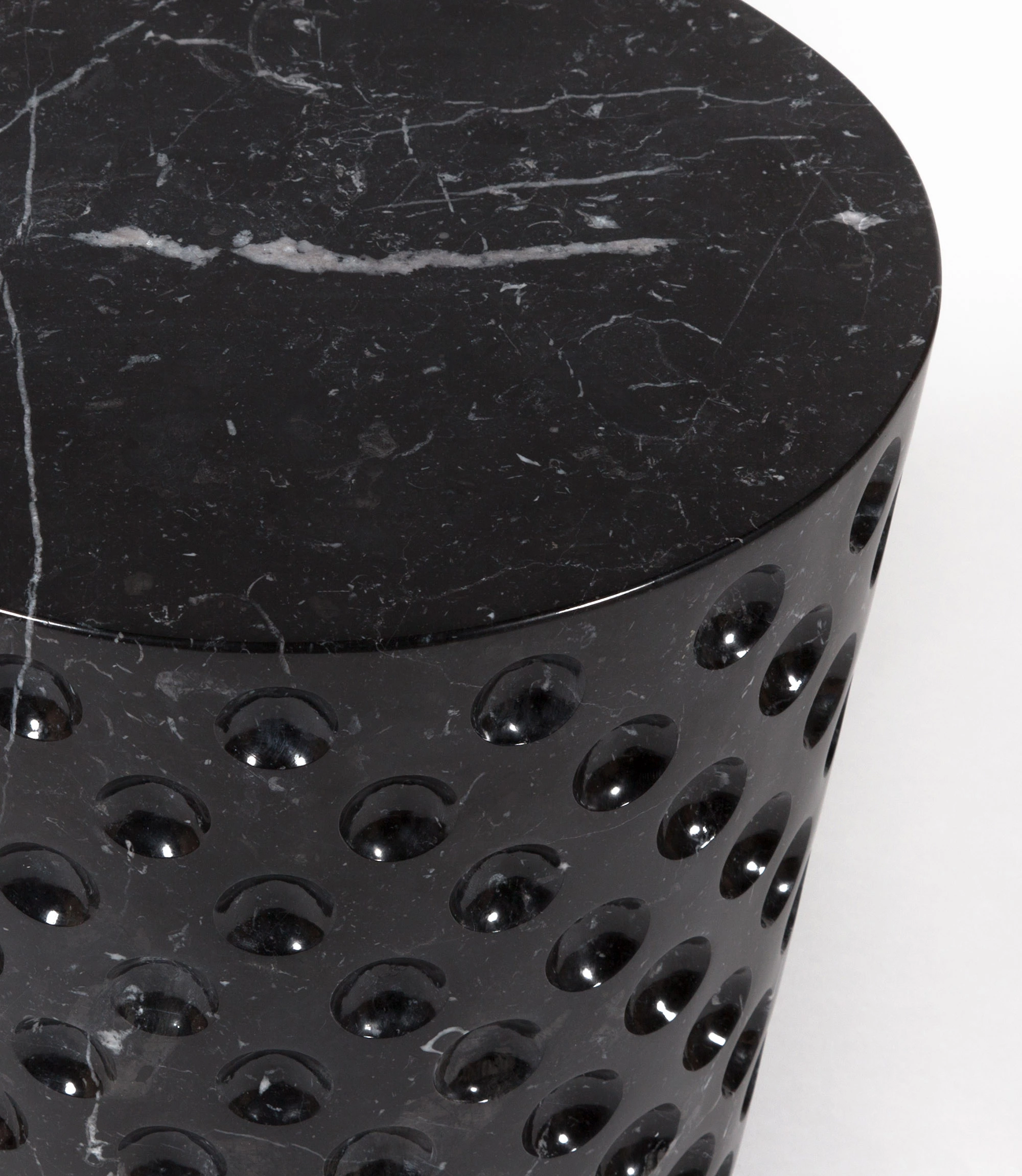 Game On Side Table - Black Marble - Jaime Hayon - Side table - Galerie kreo