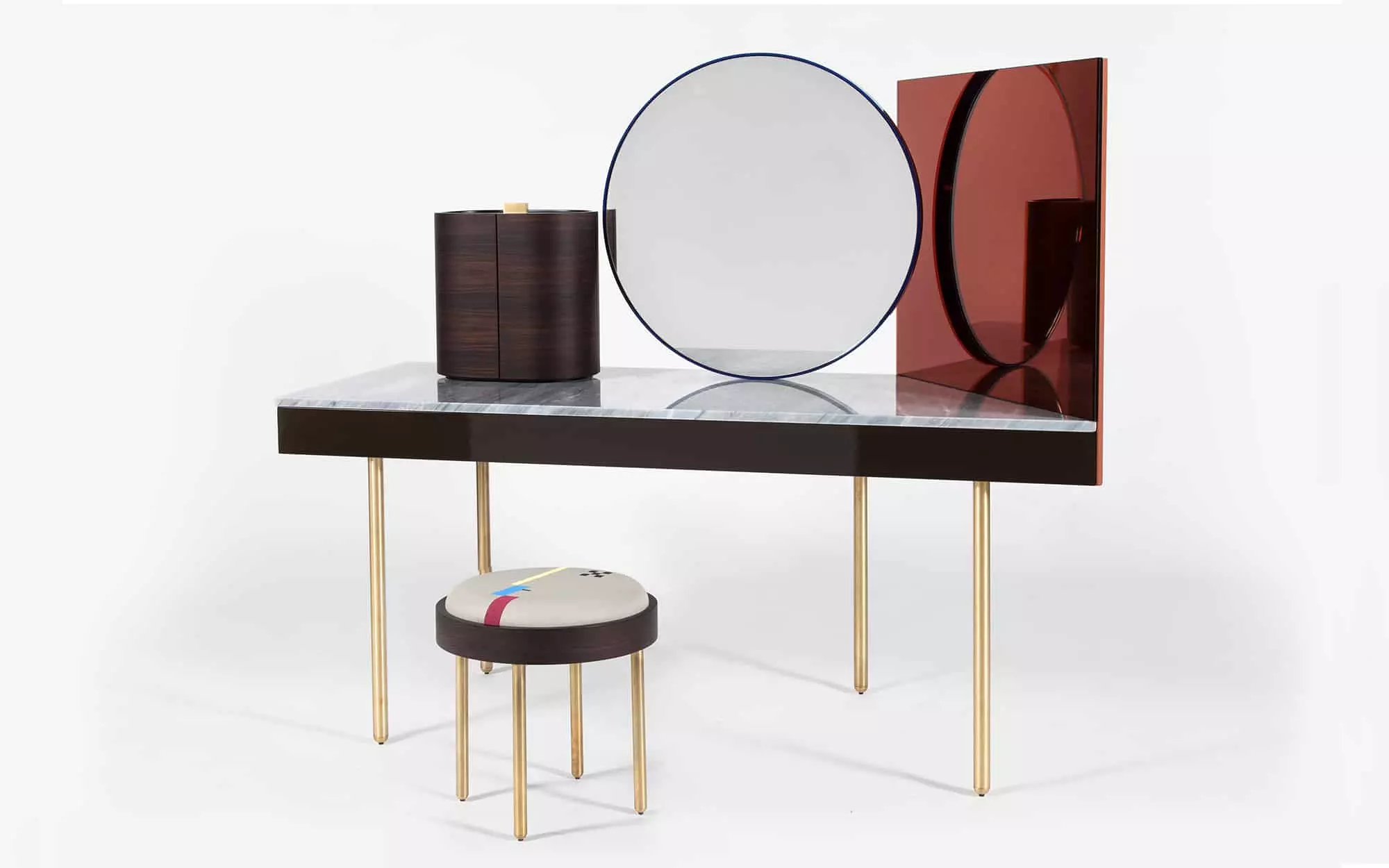 Chandlo Dressing Table - Doshi Levien - Floor light - Galerie kreo