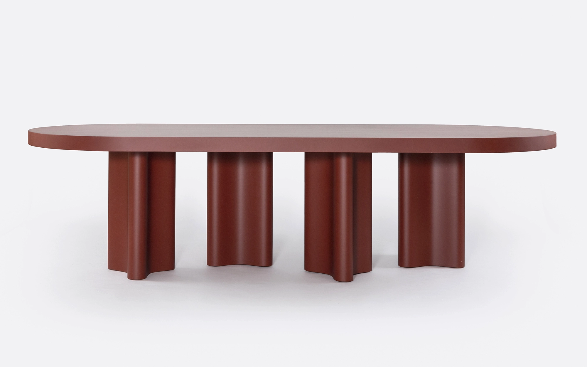 Azo oval table - François Bauchet - Table - Galerie kreo