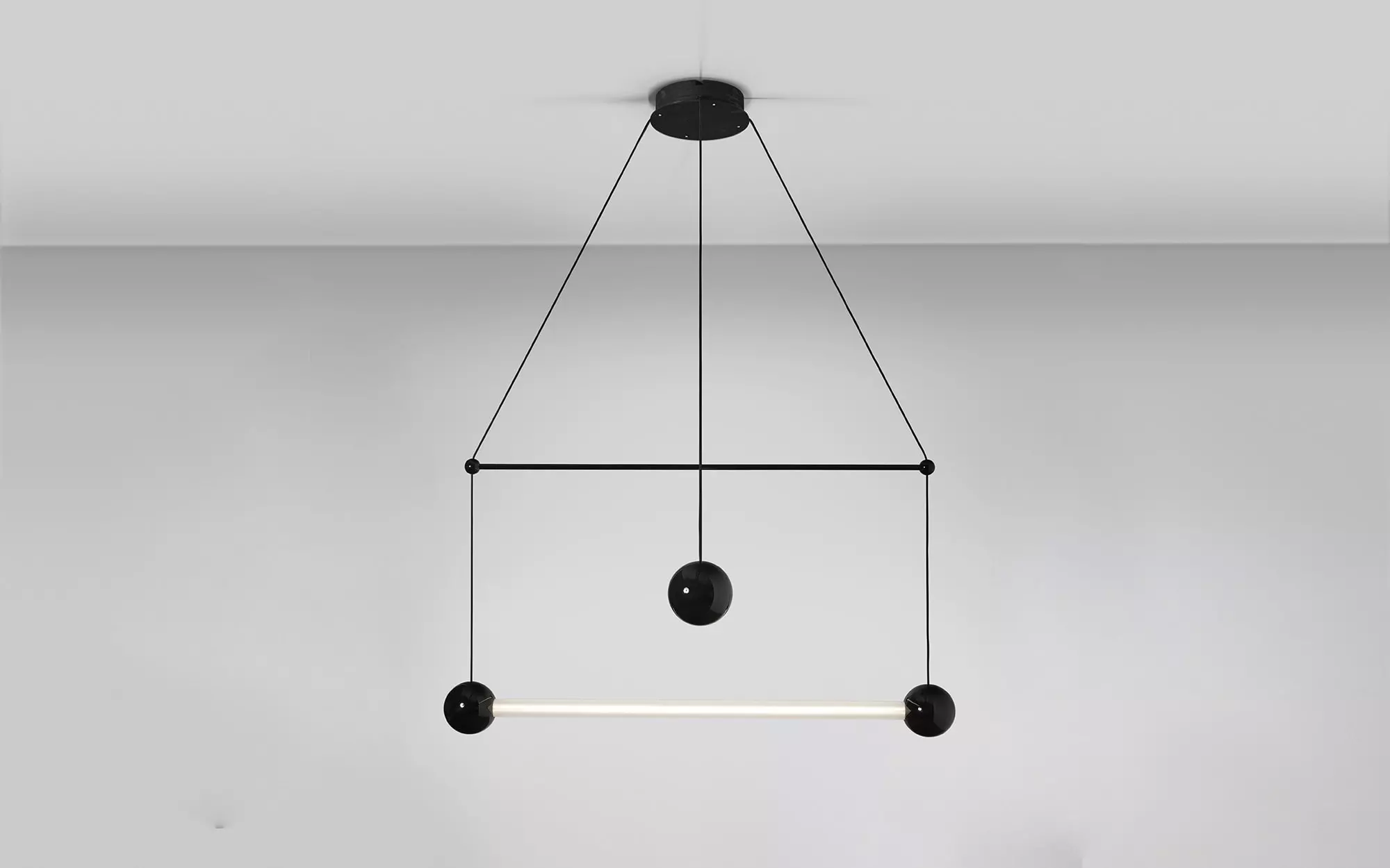 Trapeze 2 Ceiling light - Pierre Charpin - Pendant light - Galerie kreo