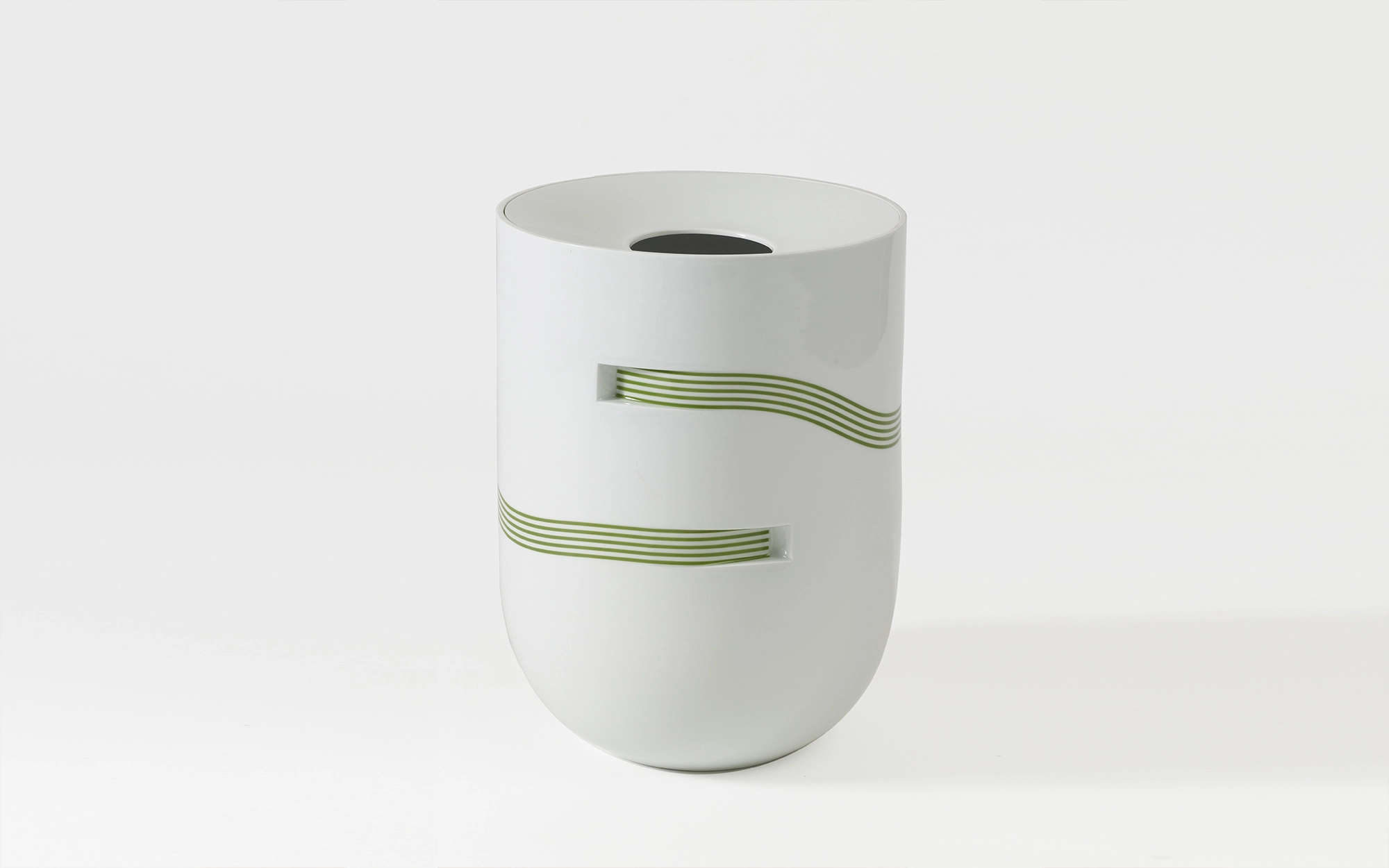 Ruban Vase Green - Pierre Charpin - Vase - Galerie kreo