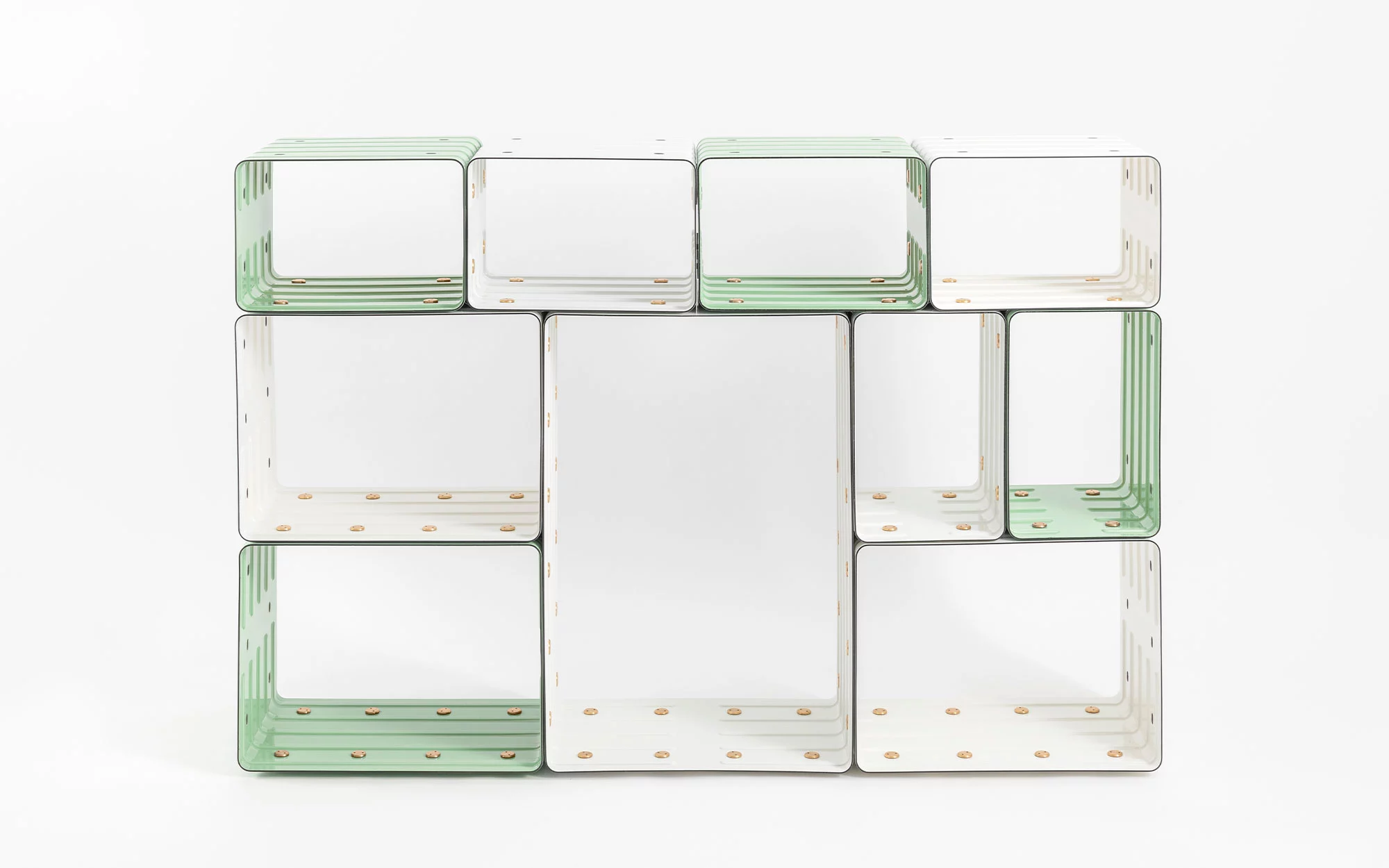 Quobus 1,3,6 two-colored - Marc Newson - Storage - Galerie kreo