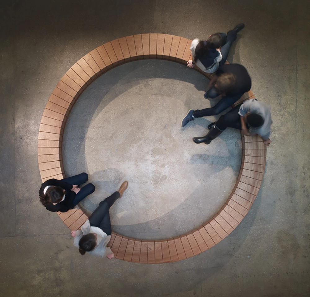 Wood Ring - Chris Kabel - Bench - Galerie kreo