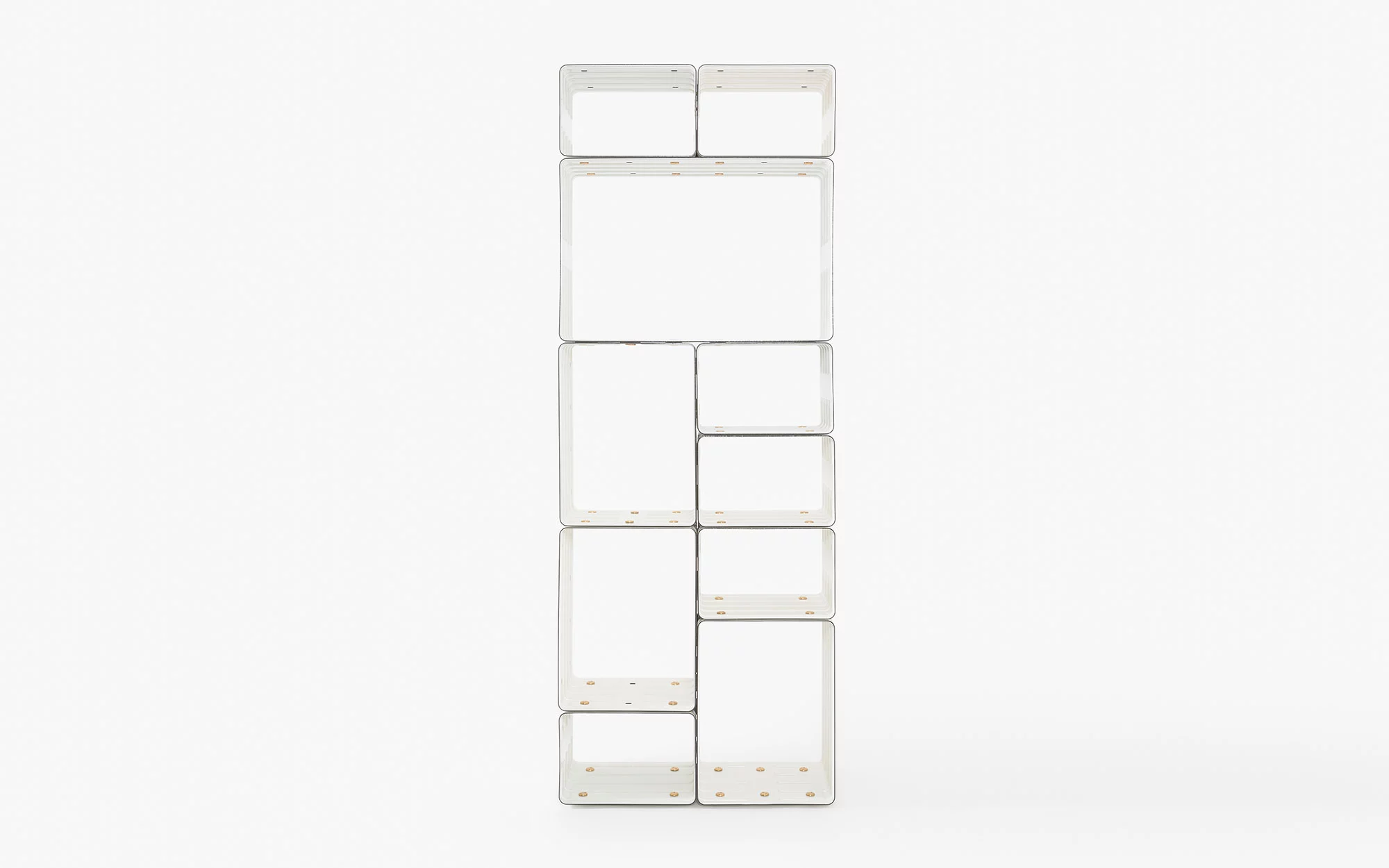 Quobus 1,3,6 monochromatic - Marc Newson - Storage - Galerie kreo