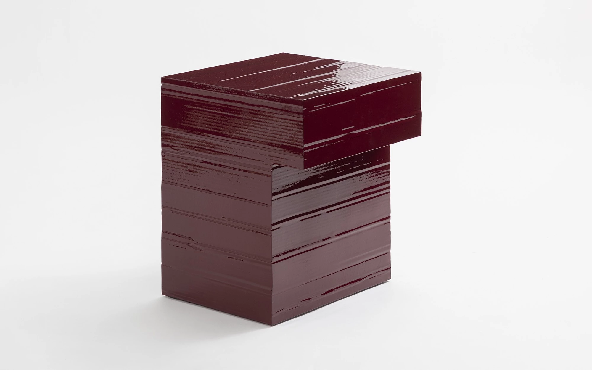 Jello Side Table L Square - Marco Campardo - side-table - Galerie kreo