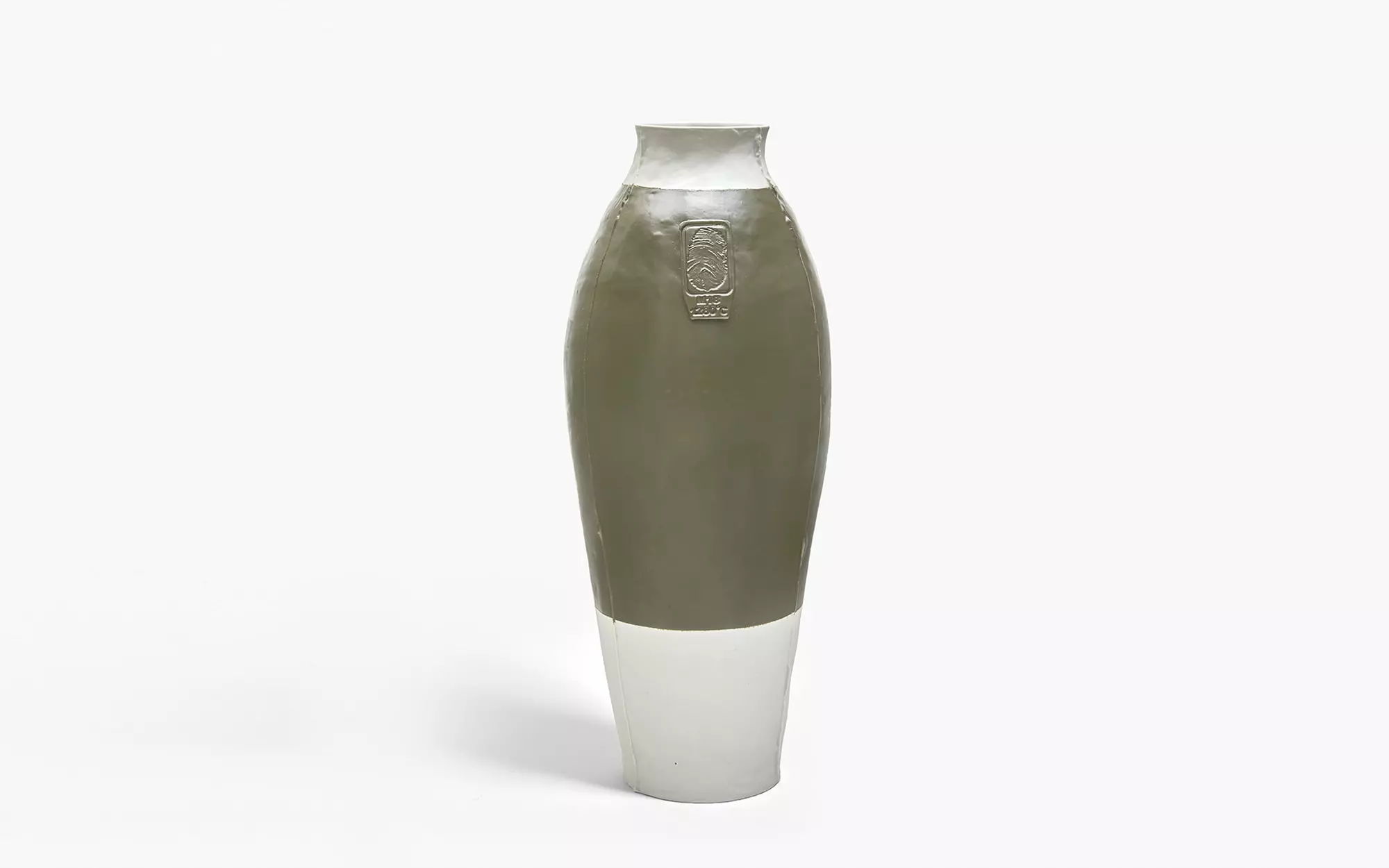 Colored Vases RAL 6013 (KAKI) - Hella Jongerius - Vase - Galerie kreo