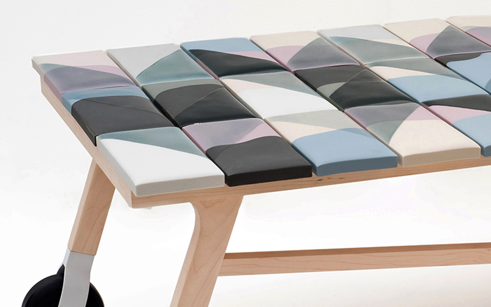 Tiles coffee table - Hella Jongerius - Coffee table - Galerie kreo