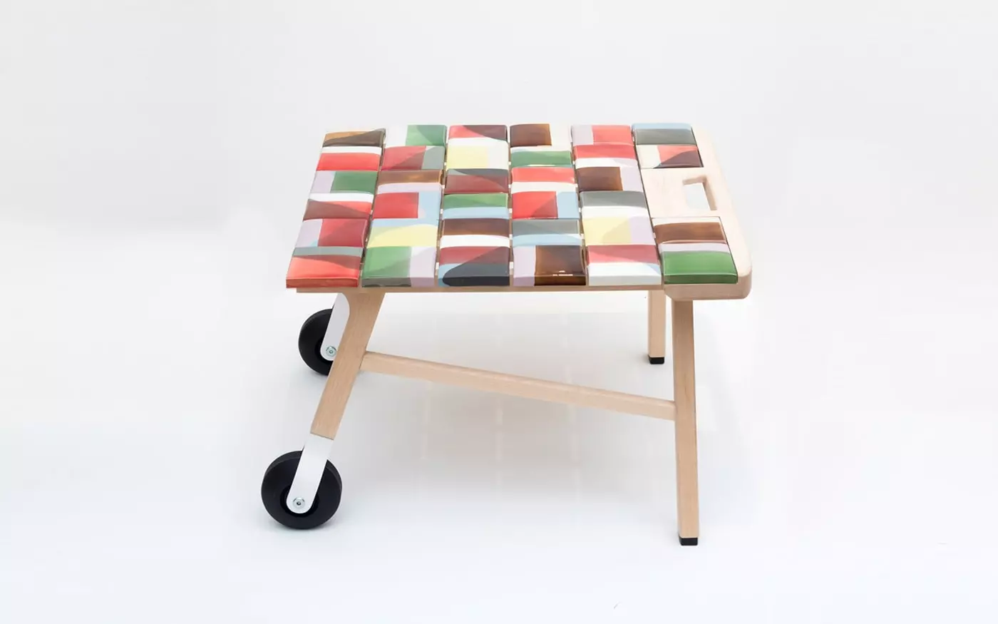 Tiles side table - Hella Jongerius - Side table - Galerie kreo