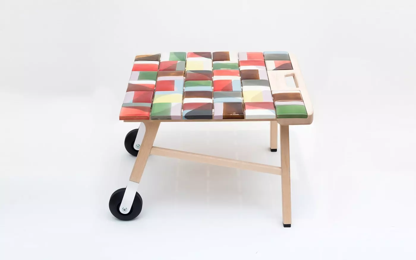 Tiles side table - Hella Jongerius - PAD London 2023.