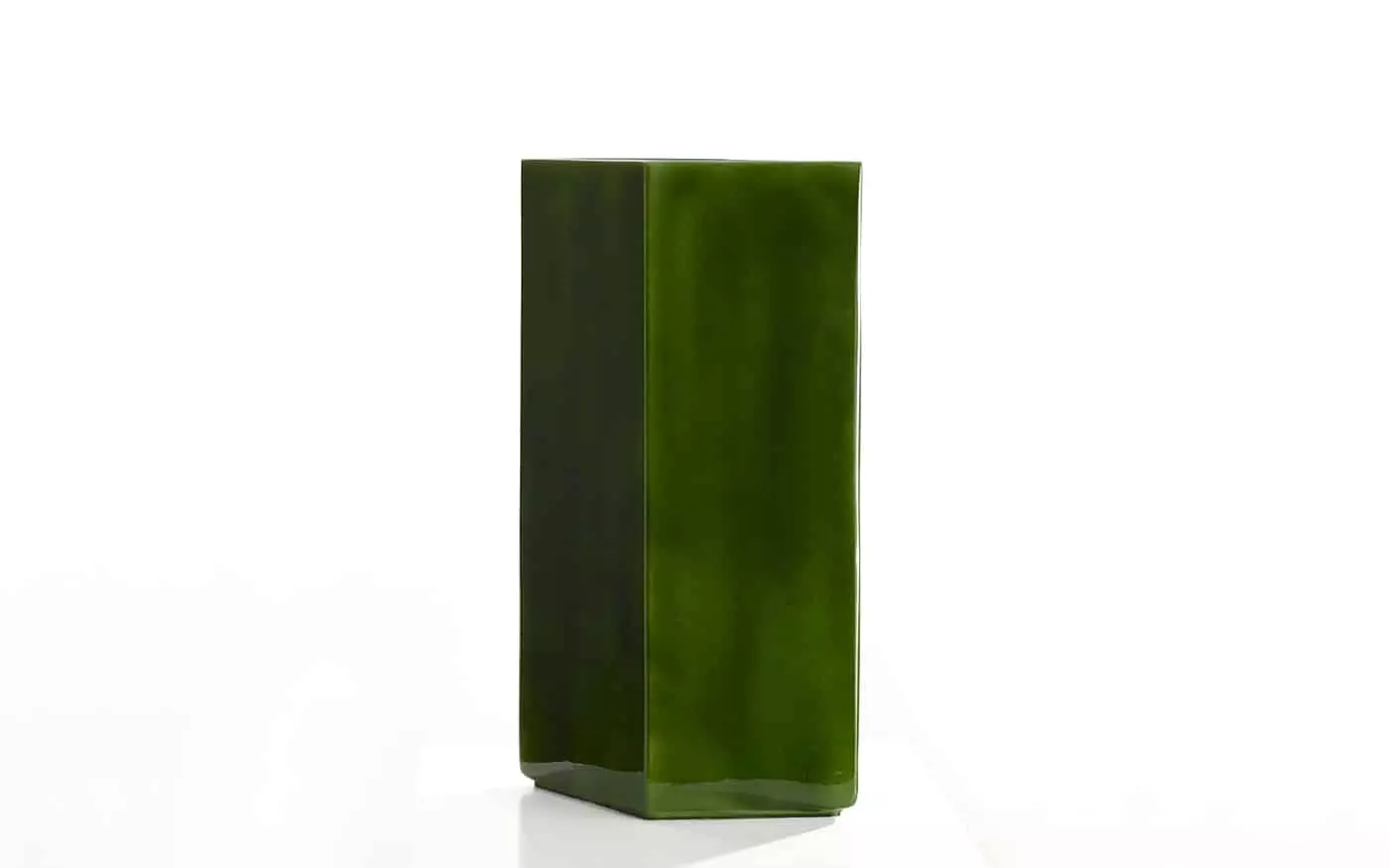 Vase Losange 84 green - Ronan and Erwan Bouroullec - Lucas Ratton x kamel mennour x Galerie kreo x Jacques Lacoste @Saint-Tropez.