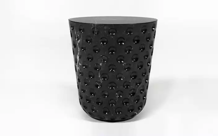 Game On Side Table - Black Marble - Jaime Hayon - Wall light - Galerie kreo