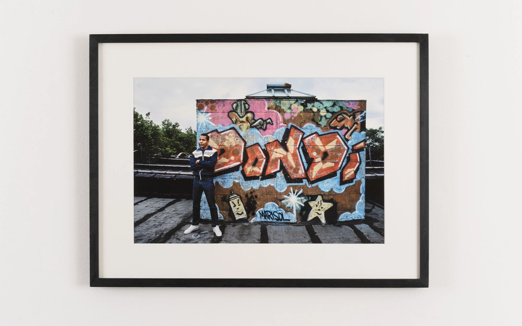 Dondi on his rooftop, NYC  - Bramly - .