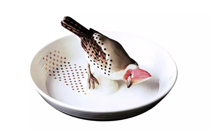 Plate with bird - Hella Jongerius - Coffee table - Galerie kreo