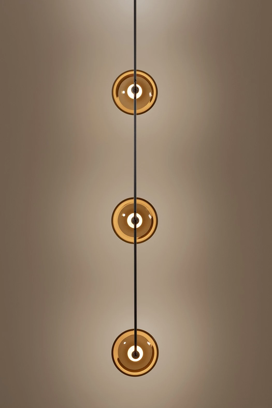 Clair-obscur MULTIPLE AMBER - Ronan Bouroullec - Ceiling light - Galerie kreo