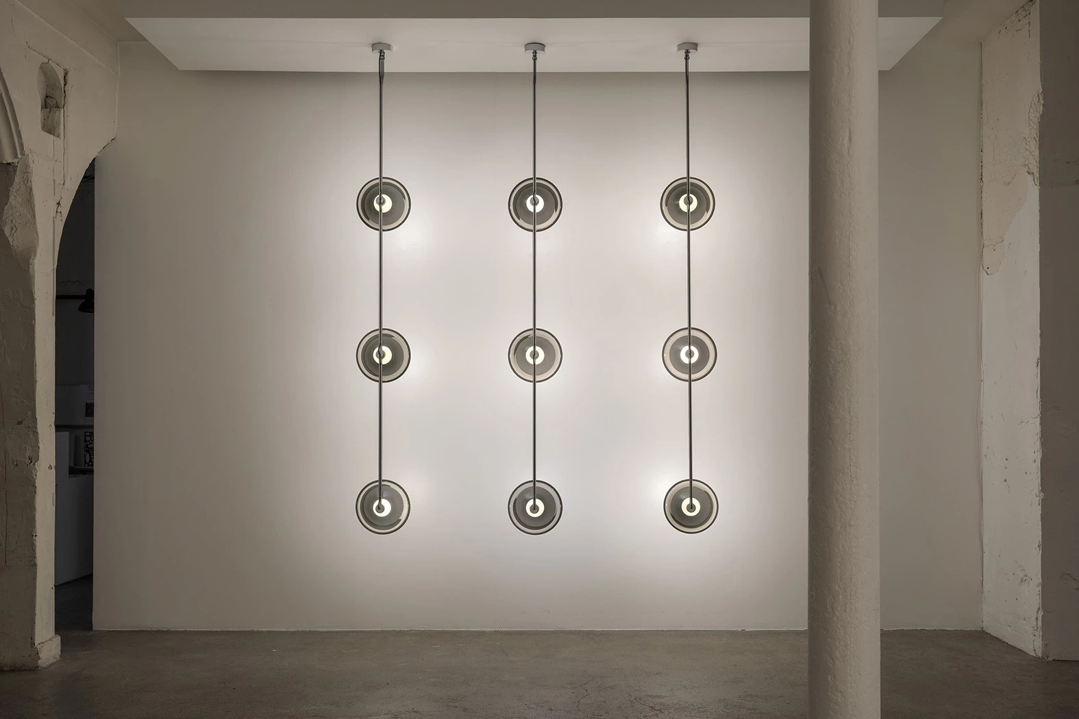 Clair-obscur MULTIPLE SMOKE - Ronan Bouroullec - Ceiling light - Galerie kreo