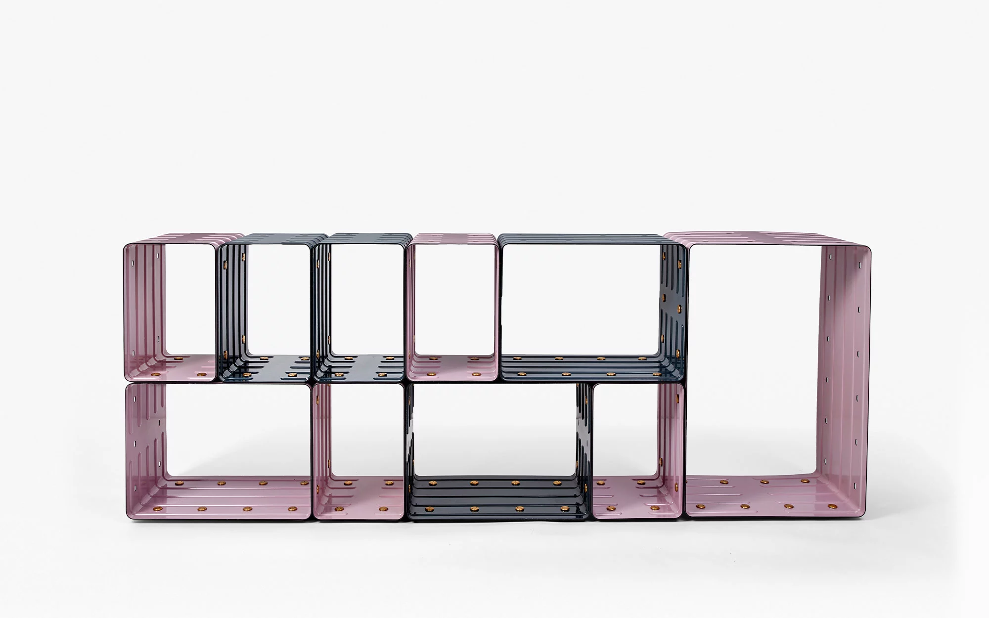 Quobus 1,3,6 two-colored - Marc Newson - Bookshelf - Galerie kreo