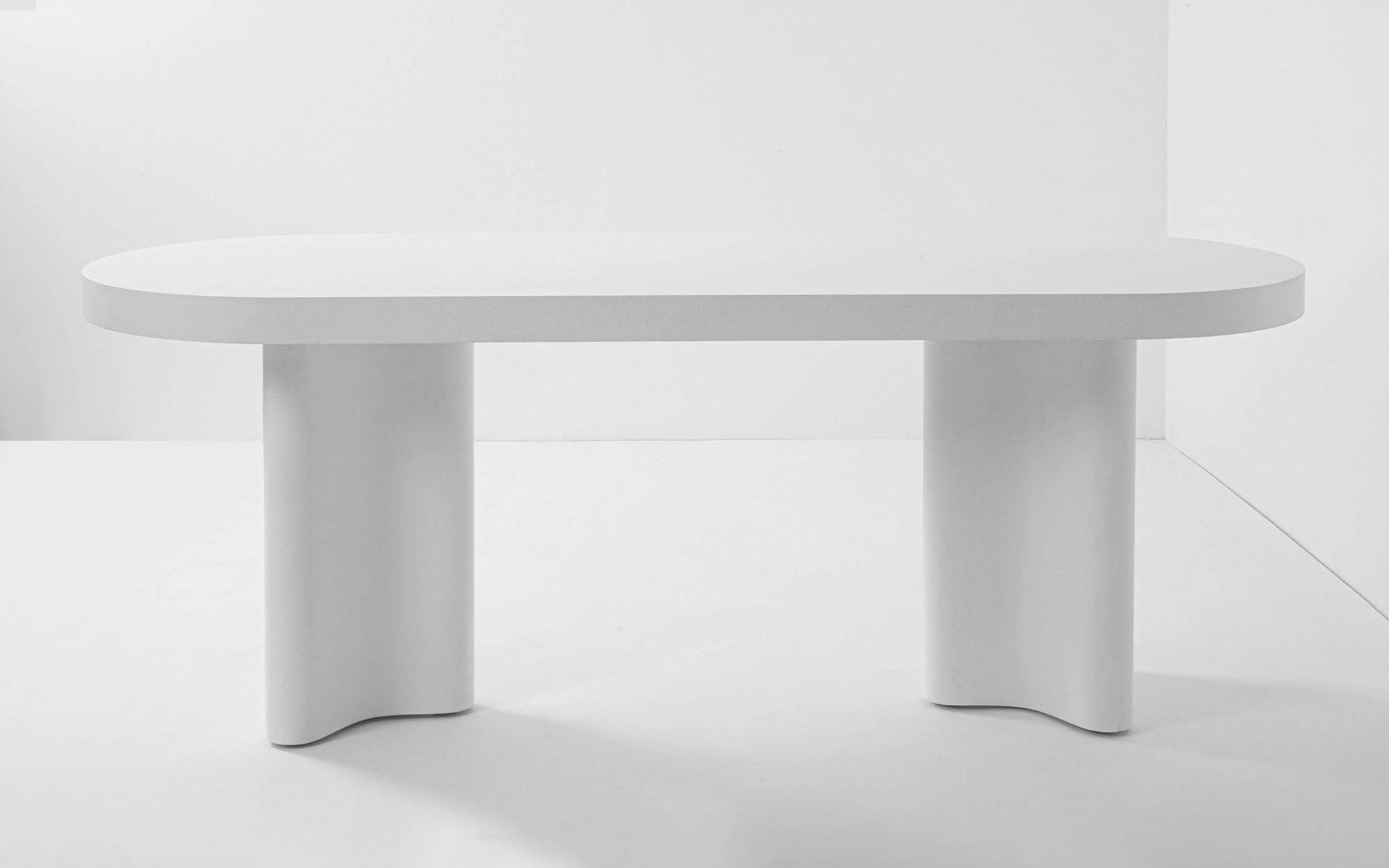 Azo oval table - François Bauchet - Table - Galerie kreo