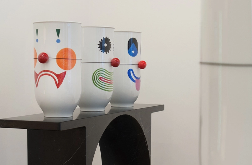 Pierre Charpin  - marbles & clowns