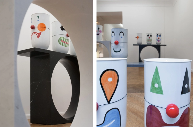 Pierre Charpin  - marbles & clowns