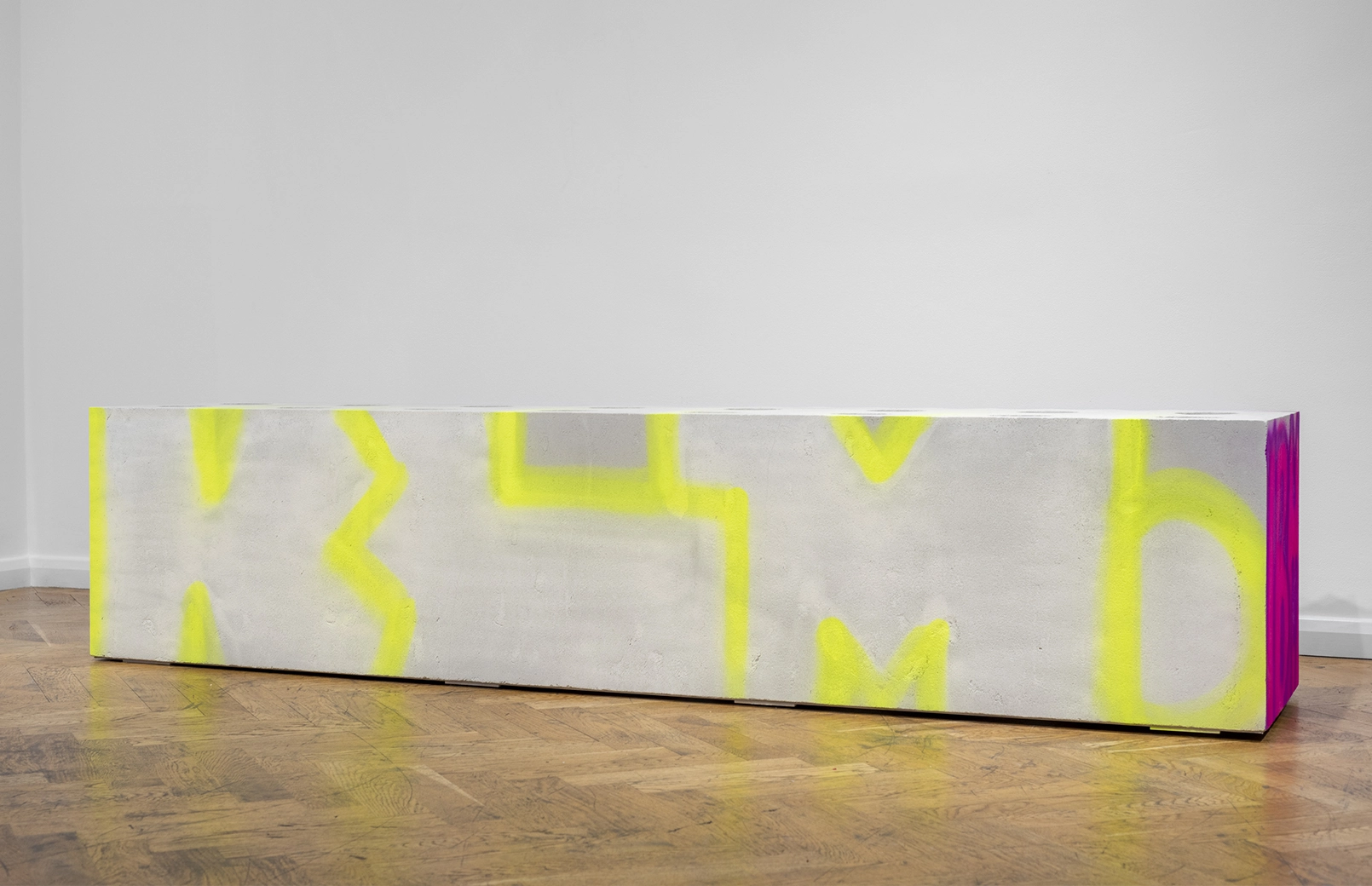 Efflorescence” by Virgil Abloh, on show at Galerie kreo in Paris and London