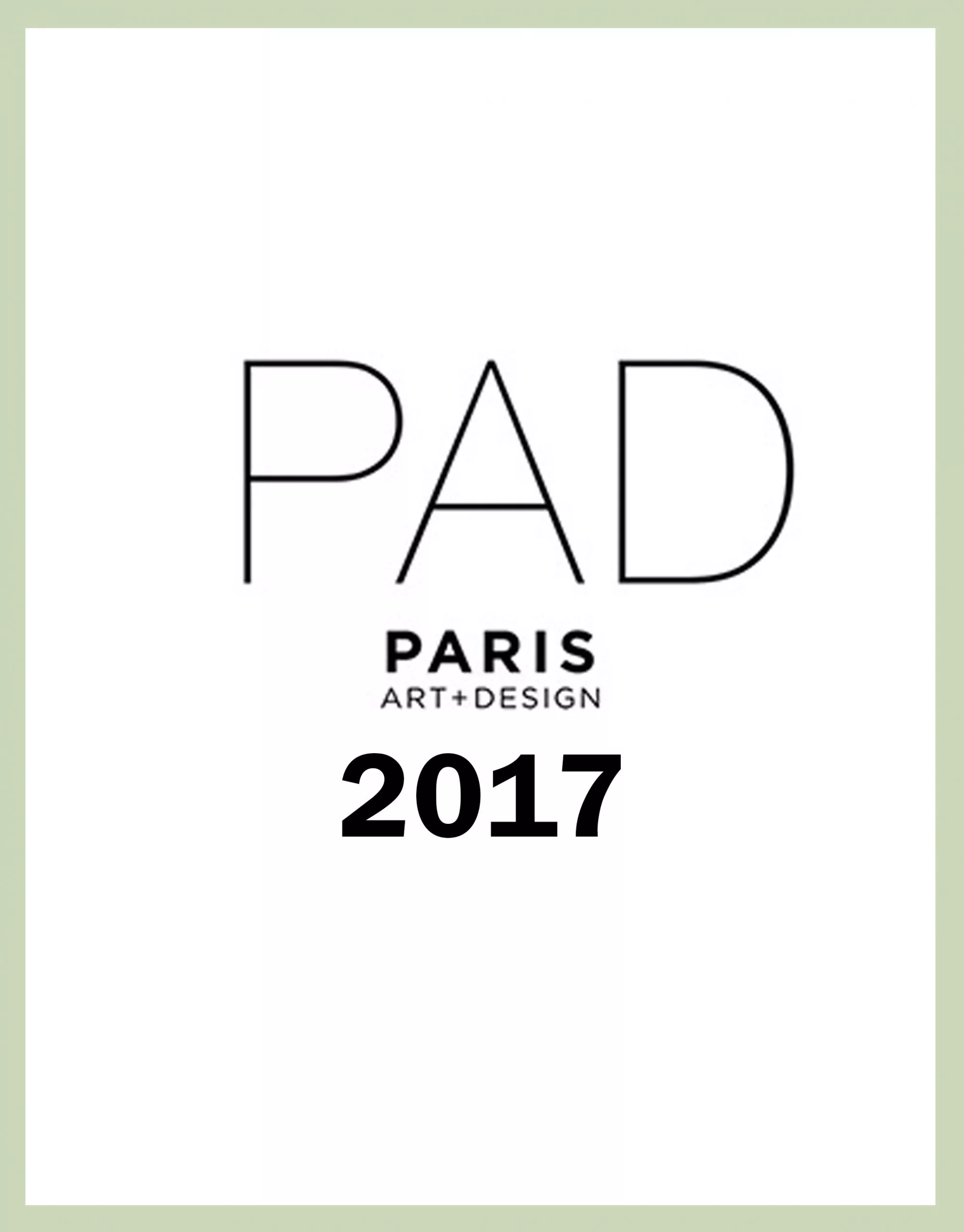 Adrien Rovero  - PAD Paris 2017