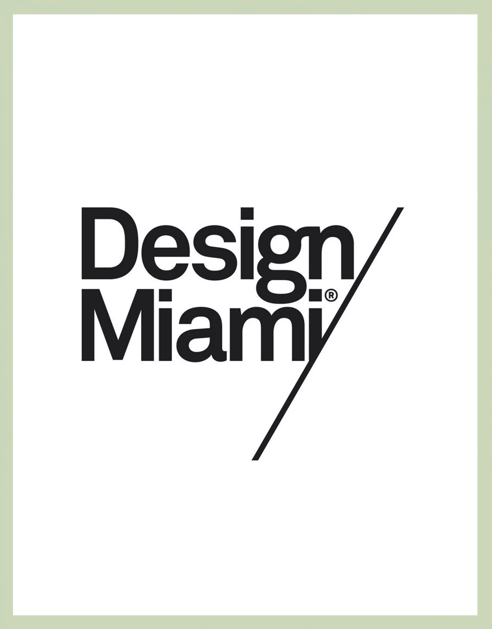 Ronan & Erwan Bouroullec - DESIGN MIAMI/ 2017