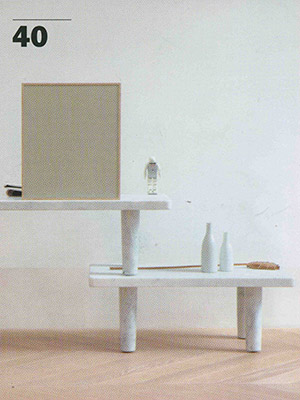 Jasper Morrison - Carrara Tables and Museum Pieces 