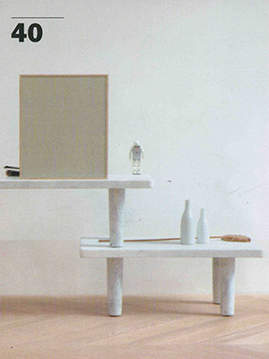 Jasper Morrison - Carrara Tables and Museum Pieces