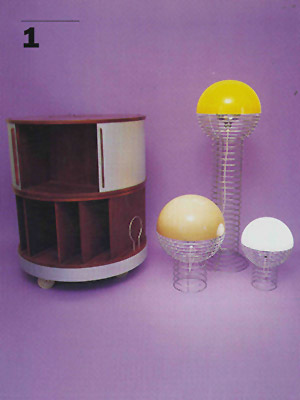  - Mobilier, objets 1960 - 2000