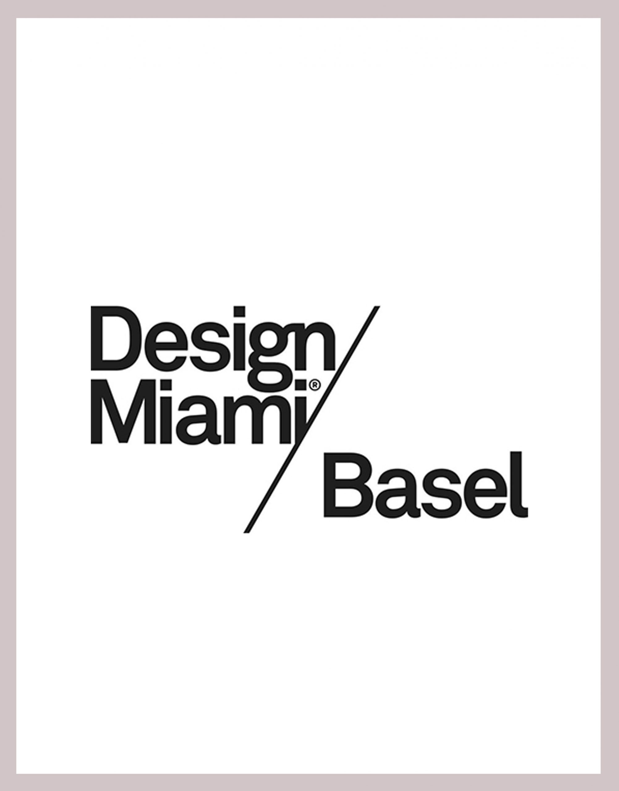 Brynjar Sigurdarson - Design Miami / Basel 2016