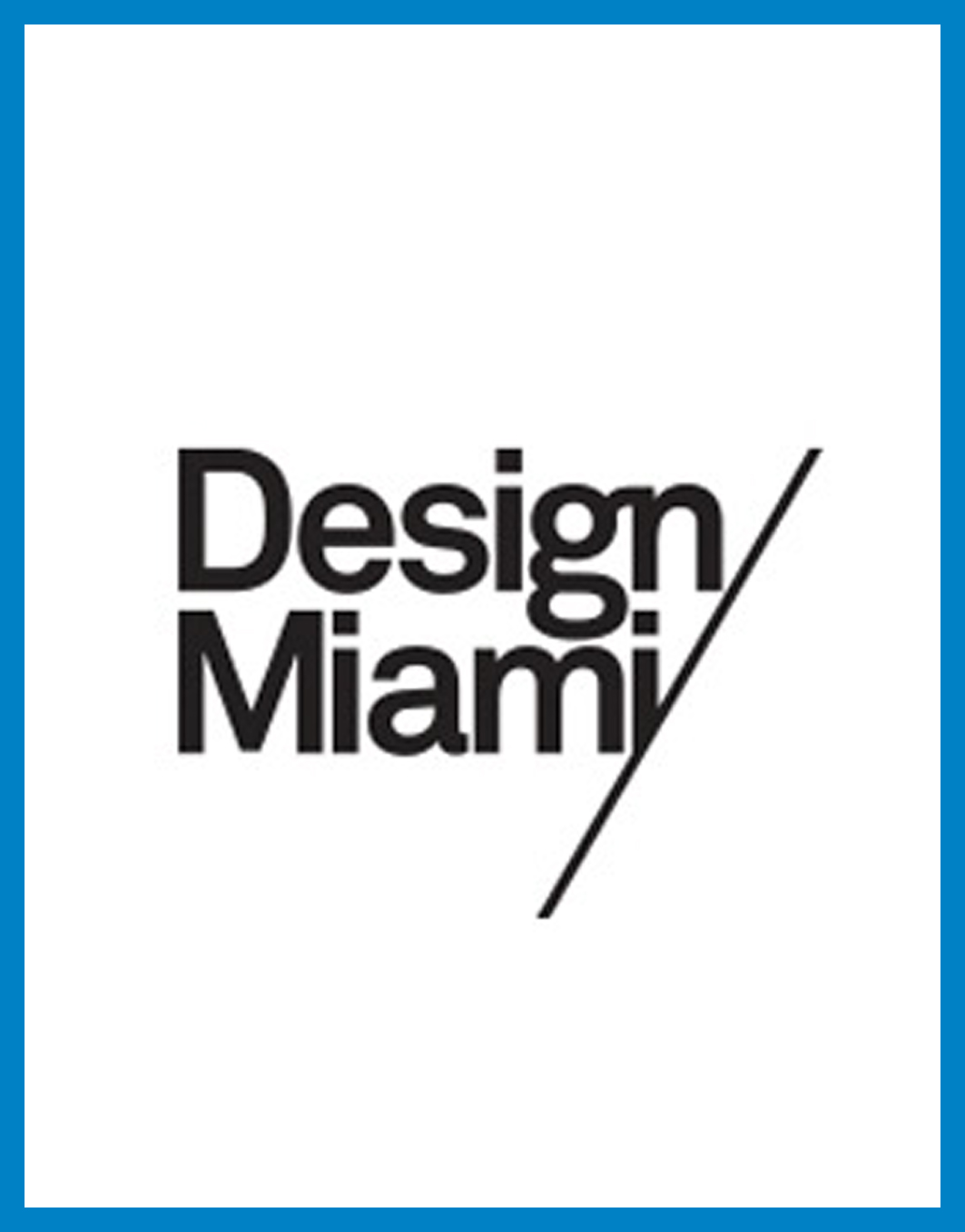 - Design Miami / 2015