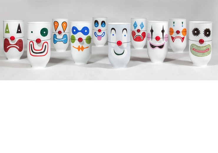 Pierre Charpin  - marbles & clowns