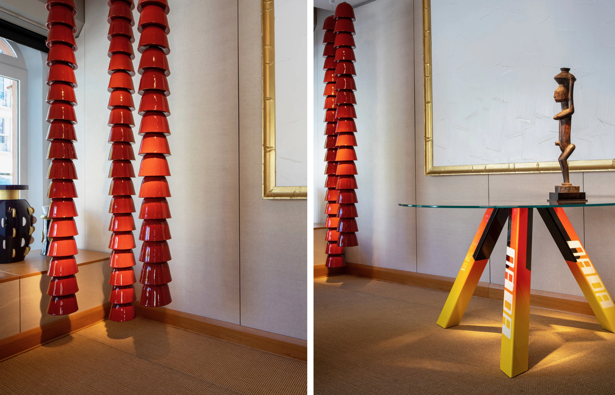 Gino Sarfatti  - Lucas Ratton x kamel mennour x Galerie kreo @Saint-Tropez