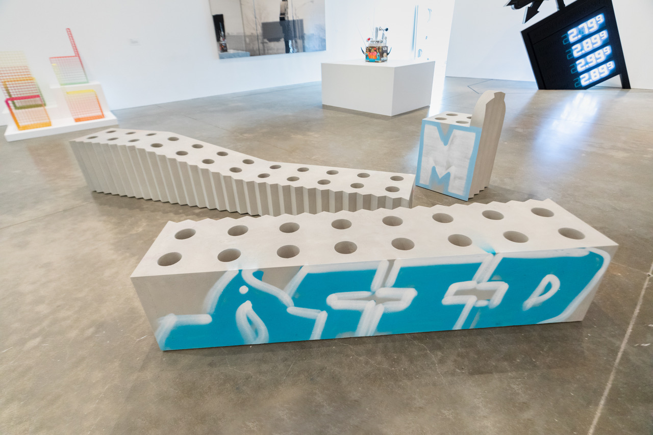 virgil abloh brings an urban language to galerie kreo, paris