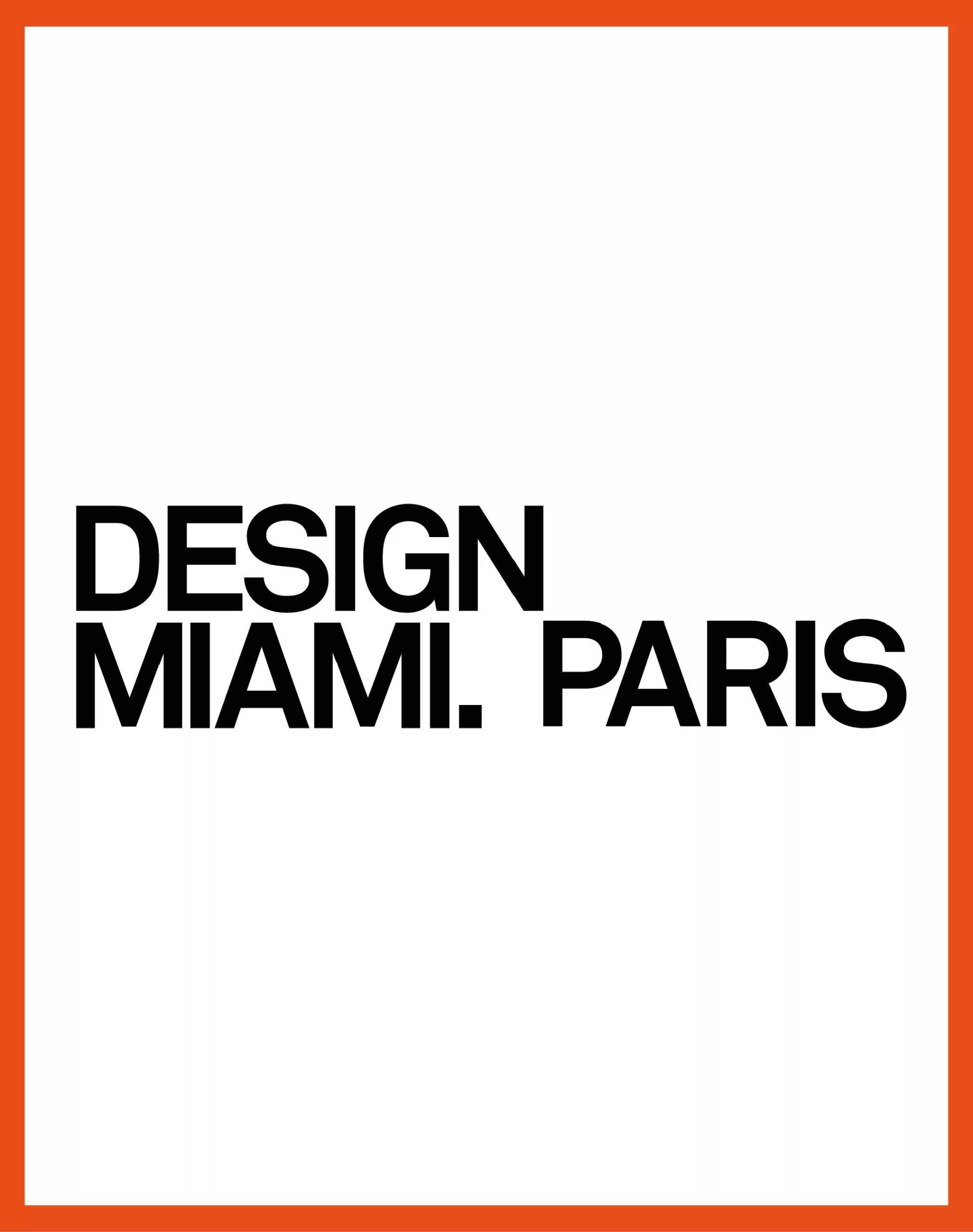 Edward Barber and Jay Osgerby  - Design Miami.Paris 2026
